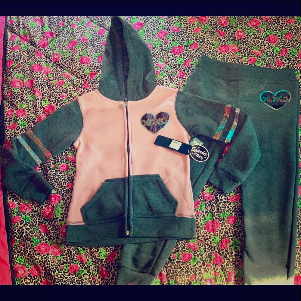 PENDING TRADE 😻NWT💋XOXO sports Girls 7/8 Jogger